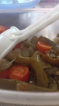 snacks and food served in the kitchen of a home in southern Mexico