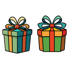 Gift box vector