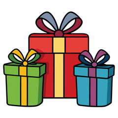 Gift box vector