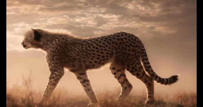 Cheetah activity in the wild