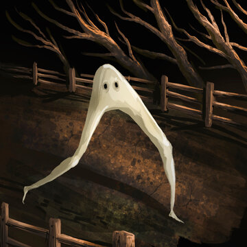 fresno nightcrawler running through the dark forest