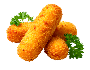 croquette isolated on transparent png