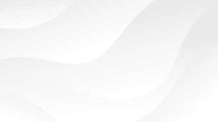 Fototapeta na wymiar abstract white wavy lines background
