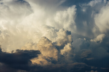 Dramatic cloud cumulonimbus