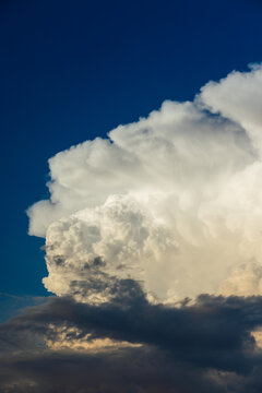 Dramatic cloud cumulonimbus