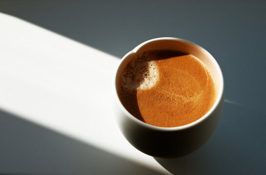 Morning Espresso in Sunlight