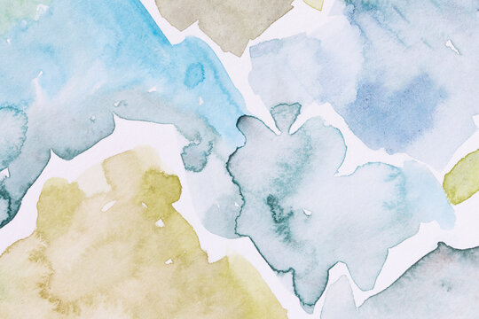 Watercolor abstract background