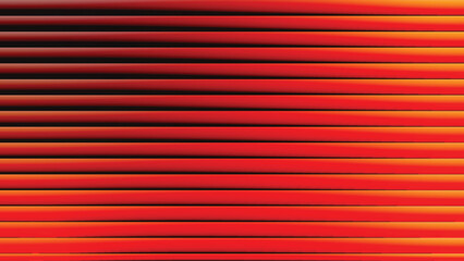 Abstract red orange gradient lines with dark background pattern