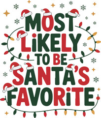 most likely to spread christmas cheer