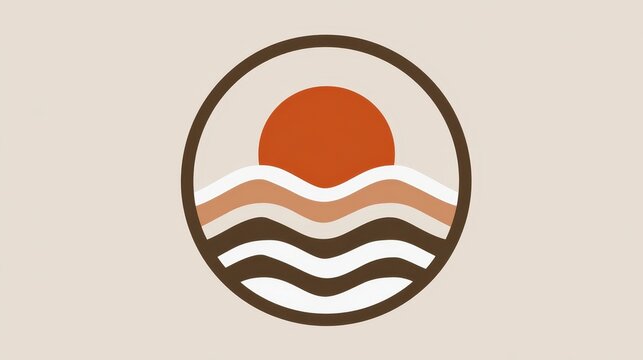 Coastal beach restaurant logo design for unique dining experience and identity creation.