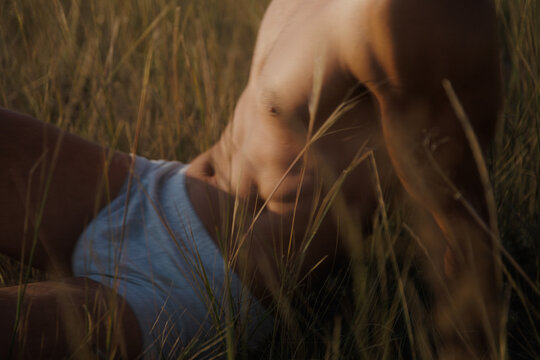 Pleasant Warm Enjoyment Of Solitude With Nature