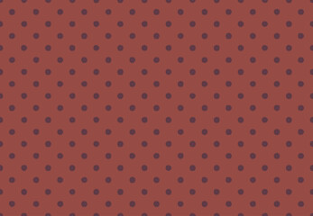 Dark Brown Hand Drawn Dot Pattern for Elegant Valentine Background