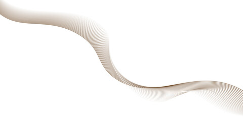 Abstract brown wave pattern with thin lines on a white background ,Abstract smooth curve style line design brown wave curve line ,abstract gradient and brown wave curve lines,