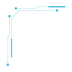 Futuristic HUD UI Interface Elements