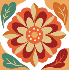 abstract flower background