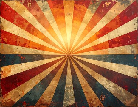 Vintage sunburst background (1)