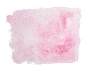 Brush line. Vector pink paint brush spot, highlighter line or felt-tip pen marker. Ink smudge abstract shape stains with texture