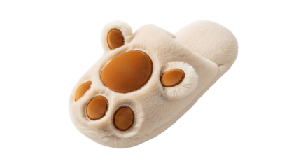 Cute Animal Paw Slippers Comfortable Plush House Shoes Soft Footwear