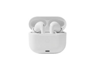 3D Wireless earbuds with charging case