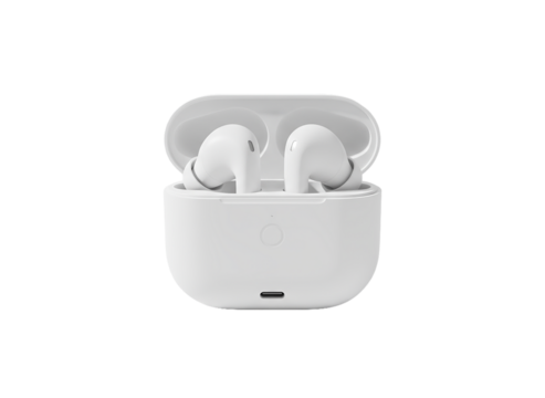 3D Wireless earbuds with charging case