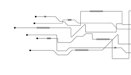 abstract background with arrows