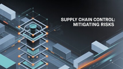 Supply Chain Control Technology for Efficient Risk Mitigation Strategies