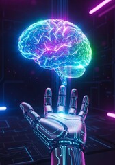 Digital future businessman hand holding cloud computing concept for global network connection and software development technology