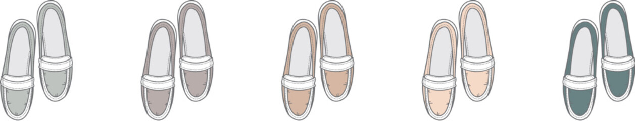 Elegant and Versatile Collection of Women's Ballet Flats in Various Colors