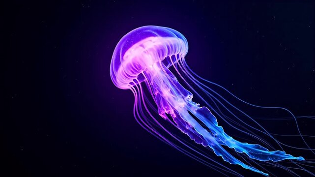 jelly fish in the water