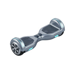 Futuristic Personal Transportation Sleek Hoverboard Design Isolated on White Background for Modern Mobility Concepts
