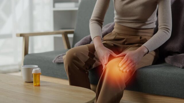 Managing Joint Pain A Woman's Experience at Home Healing Environment Personal Reflection Comforting Viewpoint