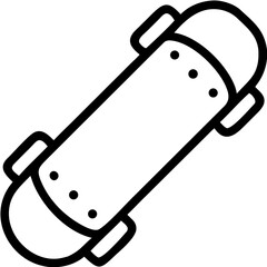 Classic Skateboard Deck and Wheels For Action Sports Fun