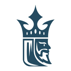 Crown King icon logo