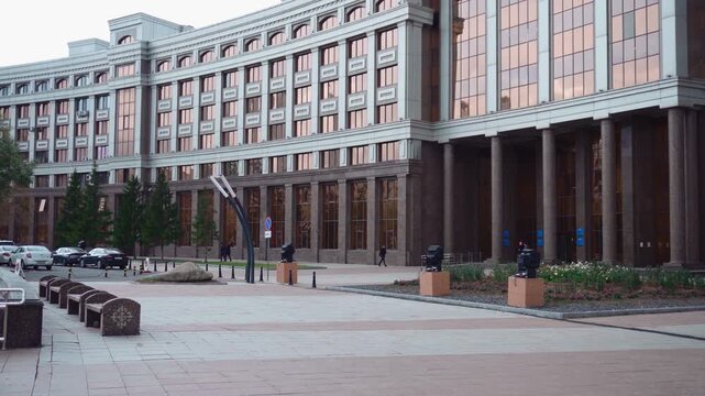 Nurly dala residential complex in Astana, Kazakhstan (Kabanbay batyr prospect)