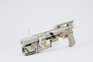 Sci fi automatic gun model