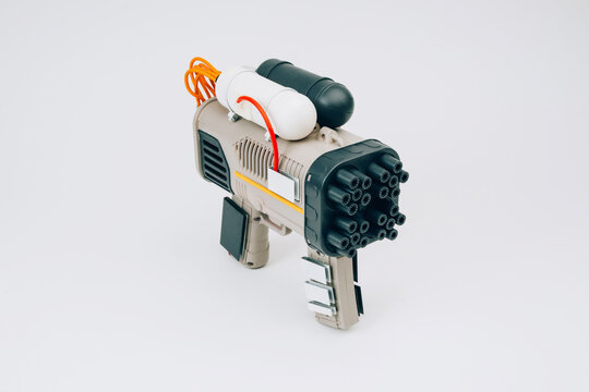 Sci fi automatic gun model