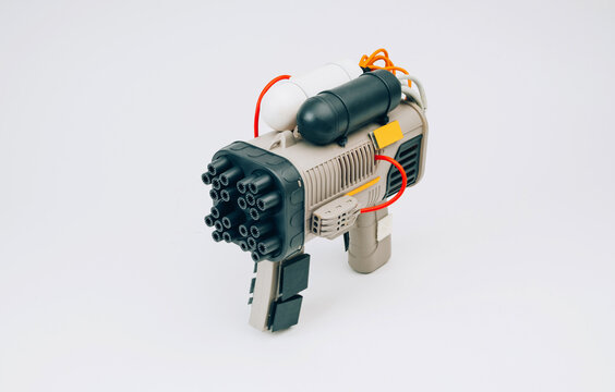 Sci fi automatic gun model