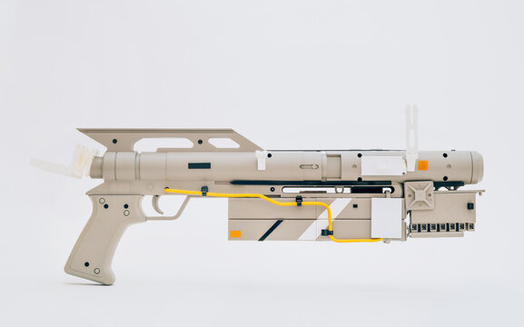 Sci fi automatic gun model