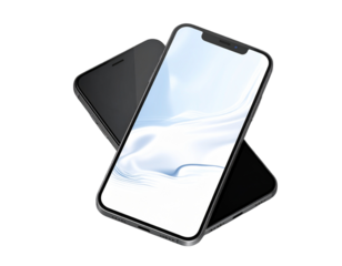 Smartphone Mockup PNG Transparent