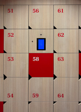 square lockers