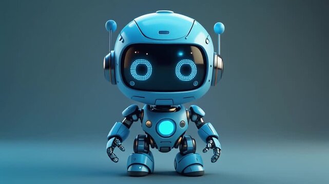 blue screen robot android