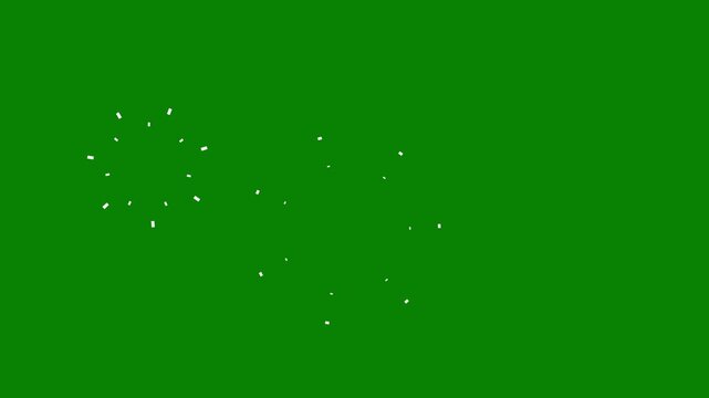 glowing ellipse blast with shiny pop-up explosion effect, circle bursting firework motion graphics, energy burst,  shiny ellipse pop-up firework blast effect on green screen background. 4k animation