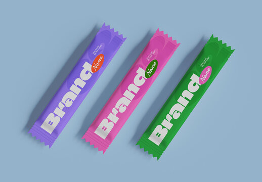 Matte Pouch Sachet Mockup