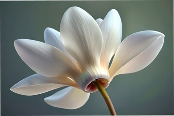 white magnolia flower