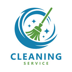 Cleaning service clean logo icon vector template