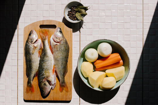 Fish Cooking Ingredients 