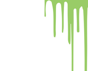 Green Paint Dripping Texture Background Design