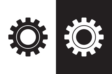 Gears icon collection. line stroke icon. EPS 10.