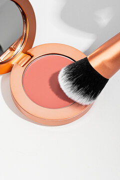 Gold Makeup Brush
