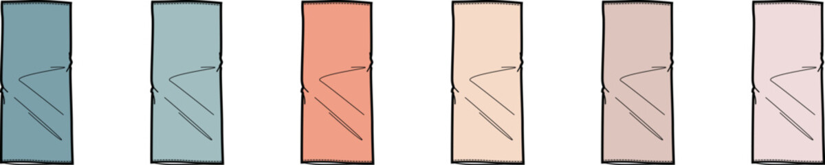 Subtle Color Swatches An Array of Light Tones for Creative Projects, Graphic Designs and Elegant Palettes